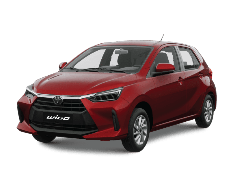 Xe Toyota Wigo Màu Đỏ - Khuyến Mãi Xe Toyota Wigo