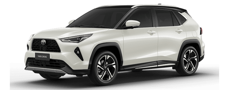 Xe Toyota Yaris Cross Màu Trắng Đen - Khuyến Mãi Xe Toyota Yaris Cross