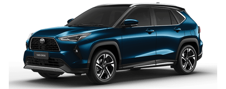 Xe Toyota Yaris Cross Màu Xanh - Khuyến Mãi Xe Toyota Yaris Cross