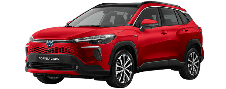 Xe Toyota Corolla Cross Màu Đỏ - Khuyến Mãi Xe Toyota Corolla Cross