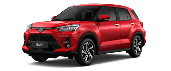 Xe Toyota Raize Màu Đỏ - Khuyến Mãi Xe Toyota Raize