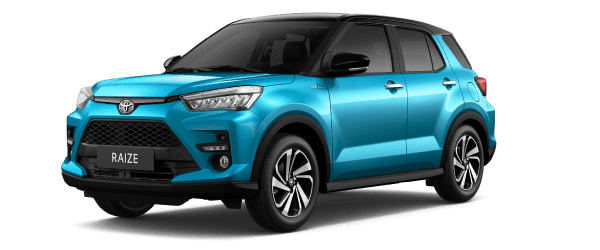 Xe Toyota Raize Màu Xanh Đen - Khuyến Mãi Xe Toyota Raize