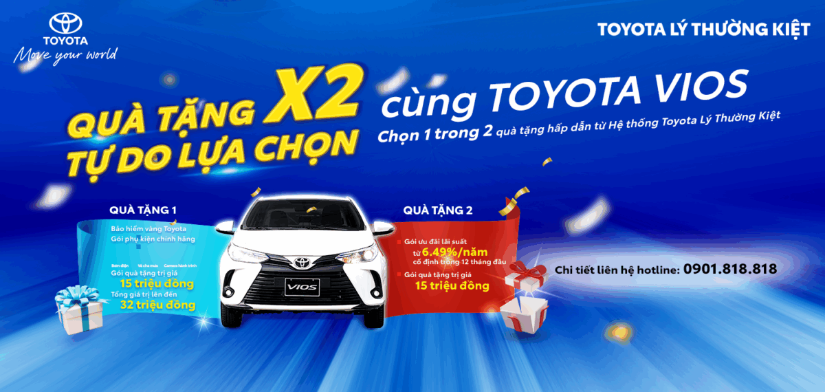 Read More About The Article Vios Siêu Ưu Đãi – Đừng Bỏ Lỡ Cơ Hội Mua Xe Hot Nhất Năm Nay