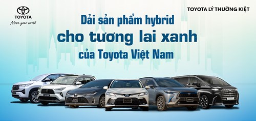 You Are Currently Viewing Dải Sản Phẩm Hybrid Cho Tương Lai Xanh Của Toyota Việt Nam