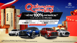 Read More About The Article Đồng Loạt Ưu Đãi 4 Xe, Toyota Nỗ Lực Đáp Ứng Nhu Cầu Khách Hàng Dịp Cuối Năm