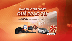 Read More About The Article Khuyến Mãi Bảo Dưỡng Xe Toyota Lớn Nhất Năm – Nhận Ngay Quà Tặng Hấp Dẫn Tại Toyota Lý Thường Kiệt