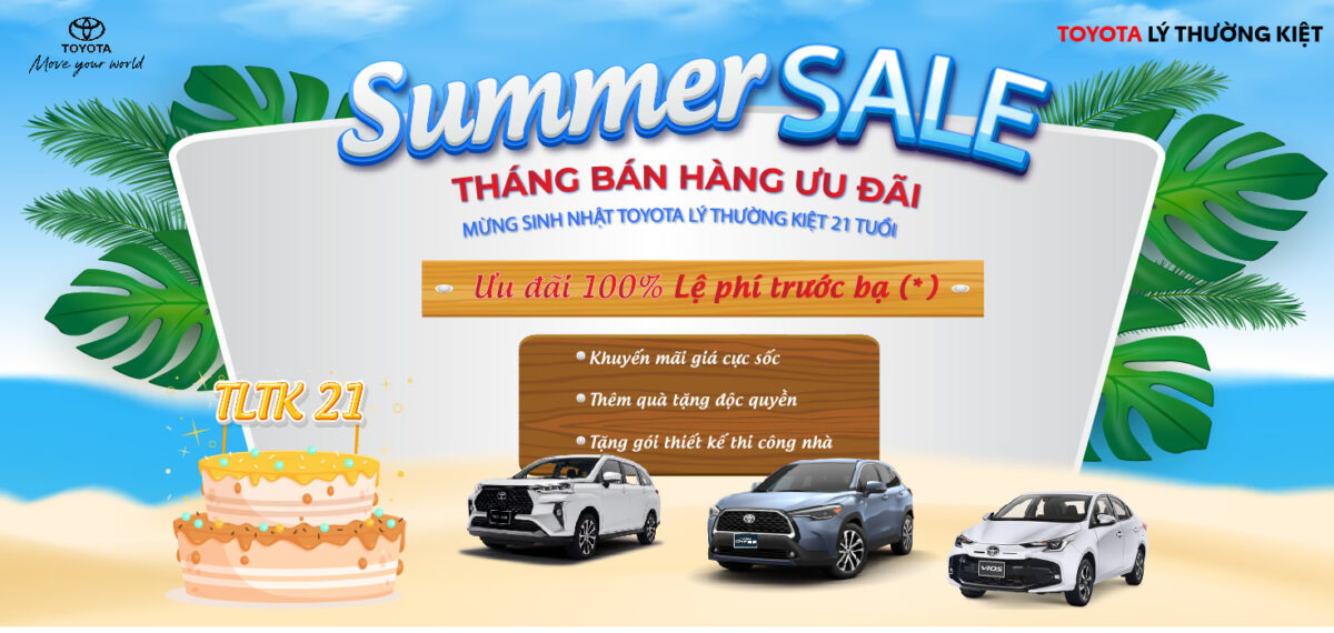 Read More About The Article Summer Sale Tưng Bừng, Vui Đón Mừng Sinh Nhật