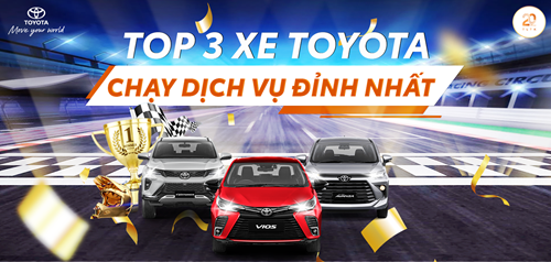 Read More About The Article Top 3 Xe Toyota Chạy Dịch Vụ Đỉnh Nhất Hiện Nay