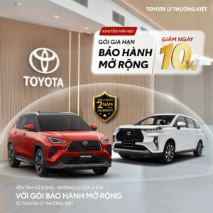 Read More About The Article Ưu Đãi Ngay 10% Gói Gia Hạn Bảo Hành Mở Rộng Toyota Cùng Toyota Lý Thường Kiệt