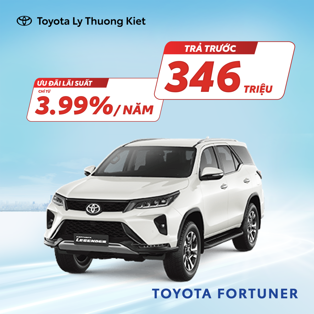 Chi tiết Bảng giá xe Toyota Fortuner kèm khuyến mãi