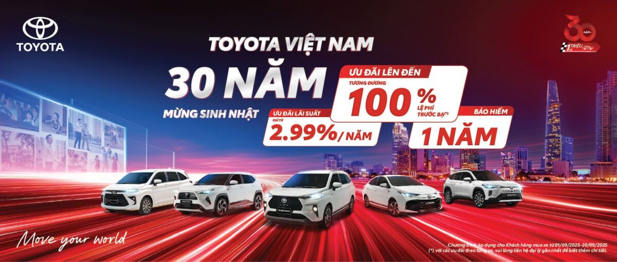 Khuyến Mãi Toyota 09-2025