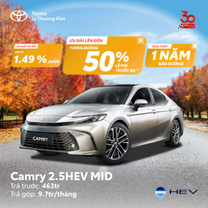 Read More About The Article Bảng Giá Toyota Camry 2025 Mới Nhất Kèm Ưu Đãi Tháng 10